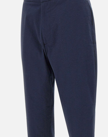 Pantaloni  "Joseph Seersucker" S25MTLG455R DARKNAVY OFFICINE GENERALE 