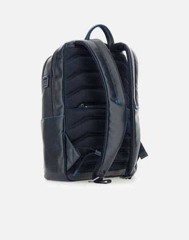 Zaino "Blue Square" in pelle CA4762B2 BLU2 PIQUADRO 
