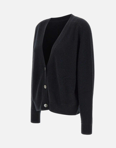 Cardigan in cashmere 2521351SL4 999 HEMISPHERE 