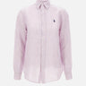 Camicia over in lino a righe 211A96158 006 POLO RALPH LAUREN 
