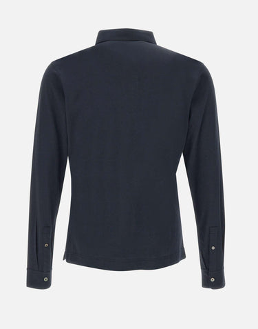 Polo in cotone supima DK87101 BLU DIKTAT 