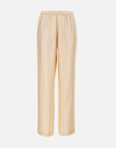 Pantaloni "Kadala" KADALA ECRU LOULOU DE SAISON 