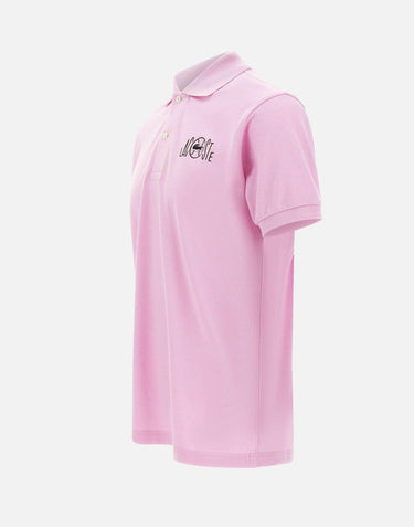 Polo classic fit con logo grafico PH2080 Z4H LACOSTE 