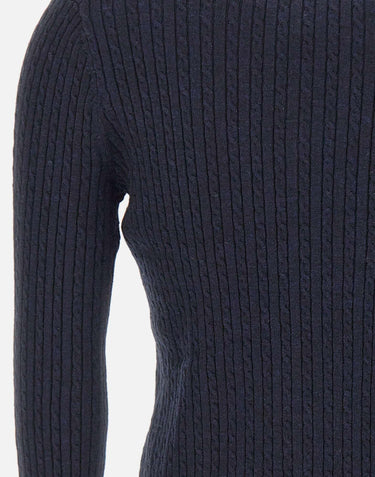 Cardigan in lana stretch V202879925 510TWN VINCE. 