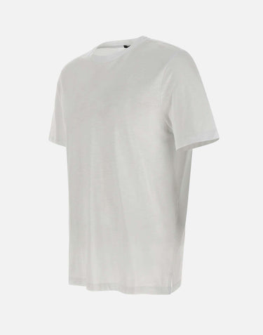 T-shirt in cotone fiammato 140121 001 KANGRA 