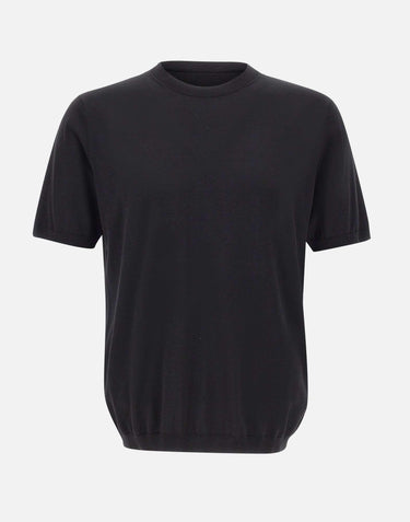 Maglia a maniche corte in misto seta e cotone 300421 013 KANGRA 