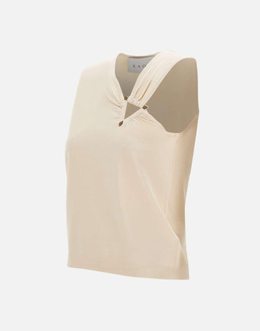 Top con dettaglio cut-out SP1NT004 1096 KAOS 