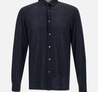 Camicia in lana royal merino CAMLSP JWOOL890 FILIPPO DE LAURENTIIS 