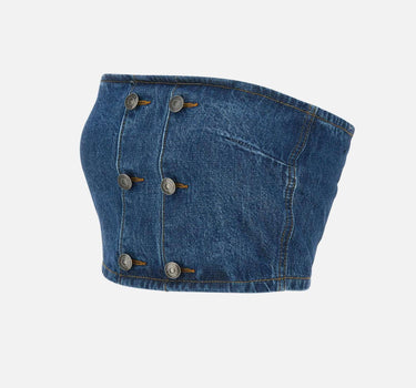 "Denim button detail top" 114448 1602 ROTATE BIRGER CHRISTENSEN 