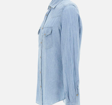 Camicia in misto lyocell M75CAMK02 TES0M14608 ELEVENTY 