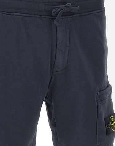 Bermuda in felpa di cotone biologico 6200011S0051 V0020 STONE ISLAND 