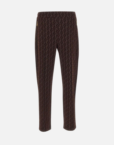 "Le Pantalon Survêtement Monogramme" SP008 PL159DBN DROLE DE MONSIEUR 