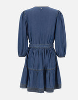 Abito effetto denim 50559071 420 BOSS 