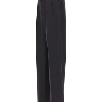 Pantaloni in lana vergine con cintura PNEVIL24550012 N1264 TAGLIATORE 