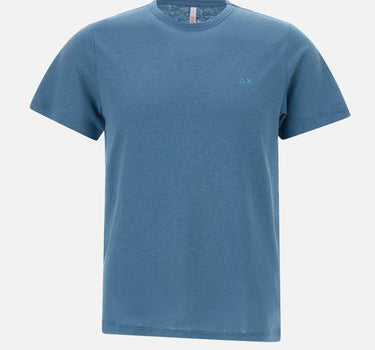 "Jersey linen t-shirt" T35132 80 SUN68 