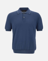 Polo in misto seta 43142 16224580 GRAN SASSO 