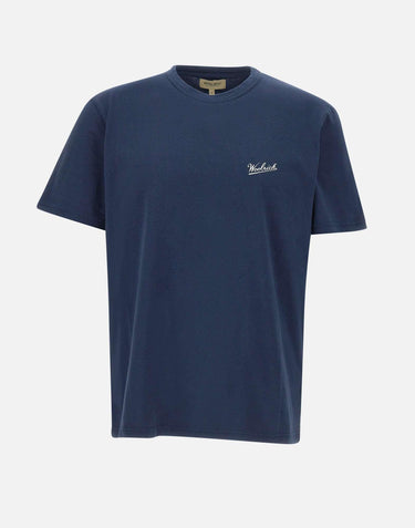 T-shirt in cotone organico CFWOTE0144 MRUT29263827 WOOLRICH 