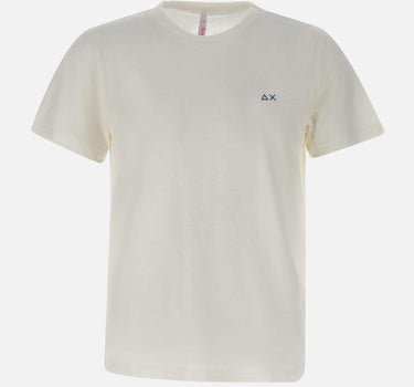 "Jersey linen t-shirt" T35132 31 SUN68 