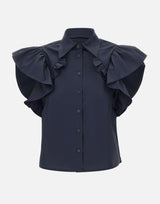 Camicia con volant SPJLE024 3000 KAOS 