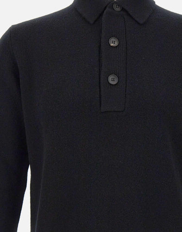 Polo in maglia di lana e cashmere PL3ML WC7R990 FILIPPO DE LAURENTIIS 