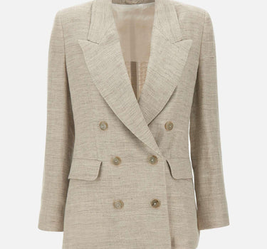 Blazer "Alfa" in lino 2513041042200 002 MARELLA 