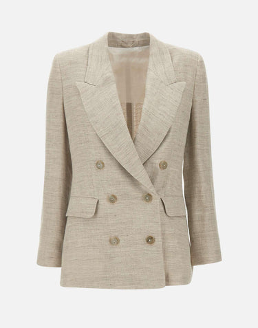 Blazer "Alfa" in lino 2513041042200 002 MARELLA 