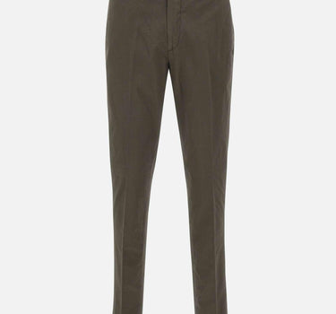 Pantaloni "Dvr3" in cotone e seta DVR3A028 TC400 DEVORE' 