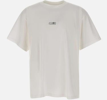 T-shirt con numeric logo SH0GC0032 S24312101 MM6 MAISON MARGIELA 