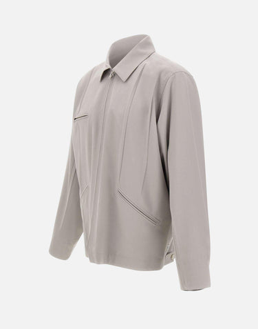 Giacca in misto lana con zip SH0AM0069 M35436858 MM6 MAISON MARGIELA 