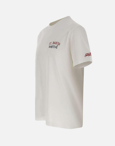 T-shirt "Portland St Barth Summer" PRL0002 00320L MC2 SAINT BARTH 