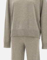 "Cashmere set" 23007AB GREIGE SOFT GOAT 