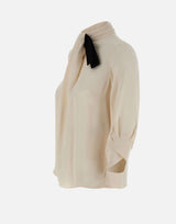 Blusa con fiocco firmato CA17866E2 E84 ELISABETTA FRANCHI 