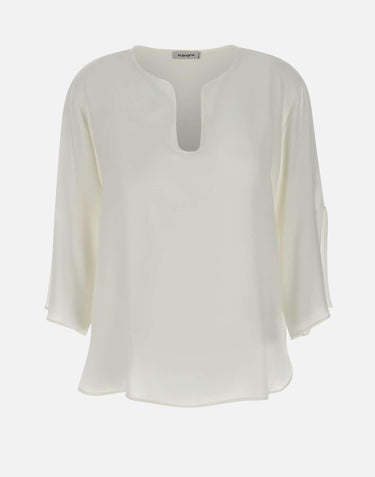 Blusa in seta 191728 002 KANGRA 