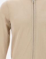 Cardigan in cotone full zip DK17012 SABBIA DIKTAT 