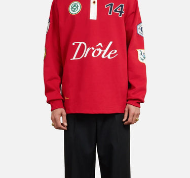 "Le Polo racing" PL158 CO127RD DROLE DE MONSIEUR 