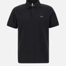 "Print under collar polo shirt" A35115 11 SUN68 