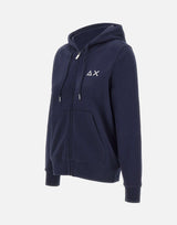 "Hoodie Zip Basic" F45202 07 SUN68 