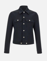 Giacca "Trucker" VESCBL024PL0007 BLACK COURREGES 