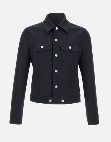 Giacca "Trucker" VESCBL024PL0007 BLACK COURREGES 