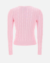 Maglia a girocollo in cotone a trecce 211971869 010 POLO RALPH LAUREN 