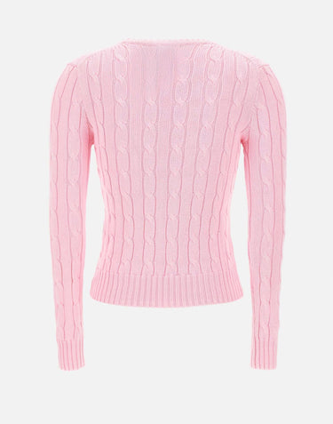 Maglia a girocollo in cotone a trecce 211971869 010 POLO RALPH LAUREN 
