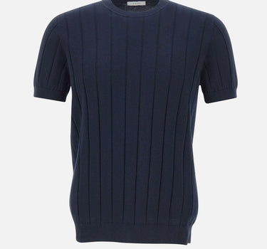 Maglia in cotone a coste larghe DK17026 BLUNOTTE DIKTAT 