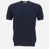Maglia in cotone a coste larghe DK17026 BLUNOTTE DIKTAT 