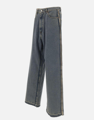 Jeans a gamba larga SH0LA0025 S30844963 MM6 MAISON MARGIELA 