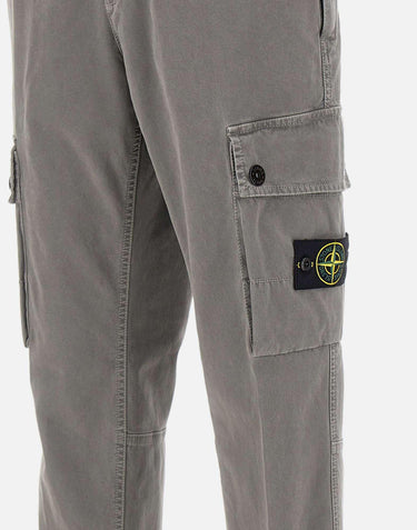 Pantaloni in twill di cotone 3100034S00L1 V016B STONE ISLAND 
