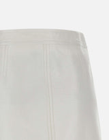 Mini gonna "Reedition Vinyl" PERCJU001VY0014 HERWHITE COURREGES 