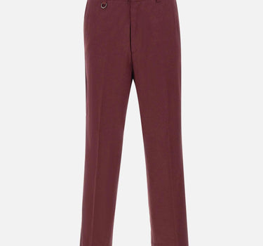 Pantaloni in misto lino loose fit B0733632 4469 PAOLO PECORA 