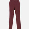 Pantaloni in misto lino loose fit B0733632 4469 PAOLO PECORA 