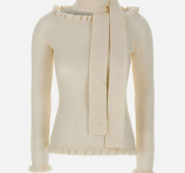 "Knit off shoulder top" 114737 857 ROTATE BIRGER CHRISTENSEN 