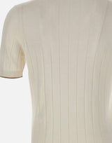 Maglia in seta a maniche corte 43116 23510005 GRAN SASSO 
